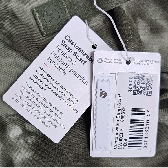 Lululemon Customizable Snap Scarf - Picture 12 of 13